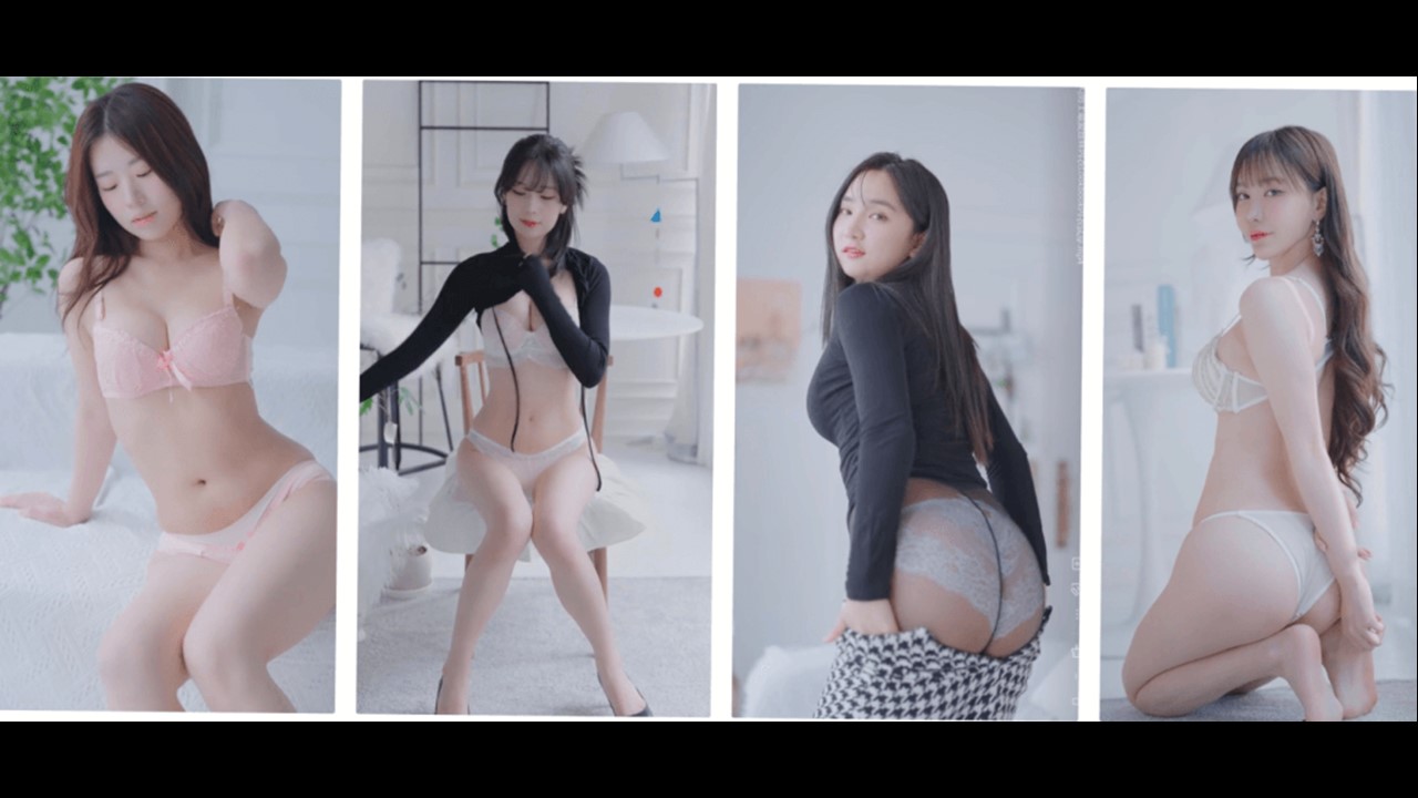 韩国美女模特/内衣/丝袜 试穿/换衣合集